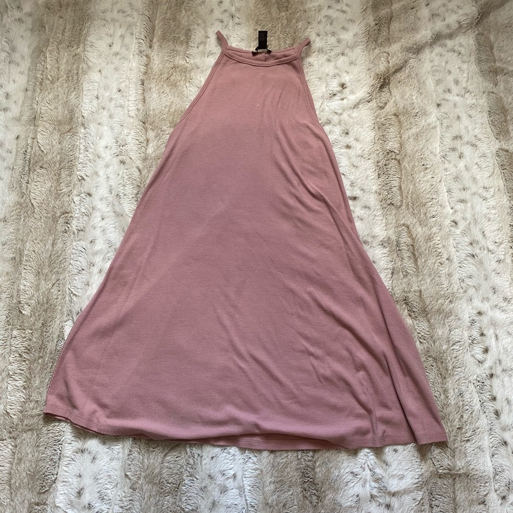 Women’s High Neck Flowy Dress